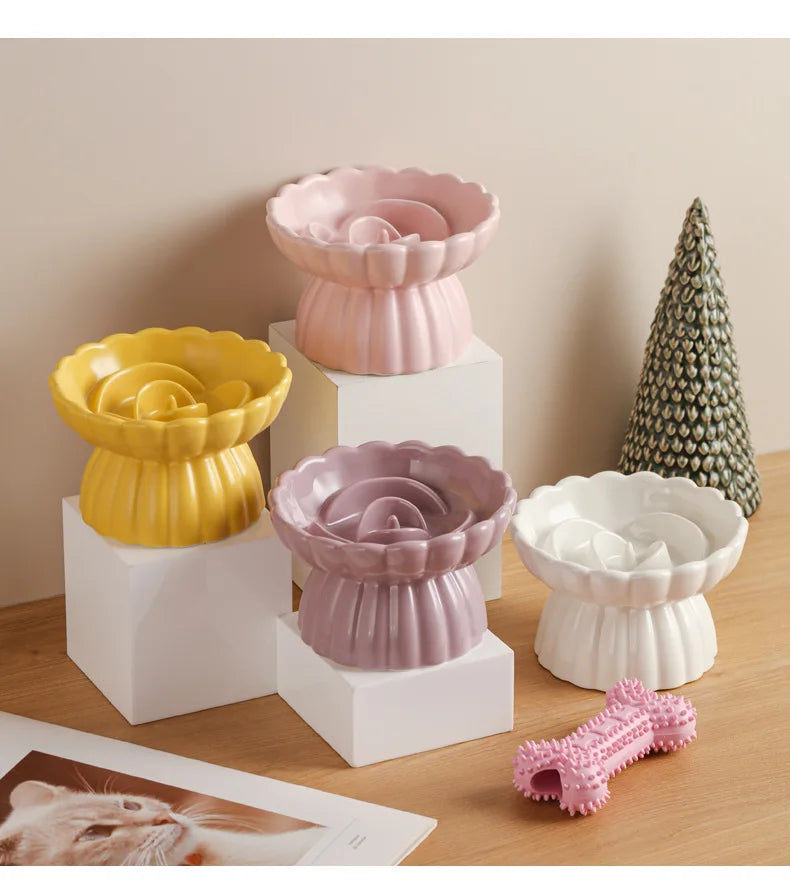 Petal Bloom Dog Puzzle Feeder