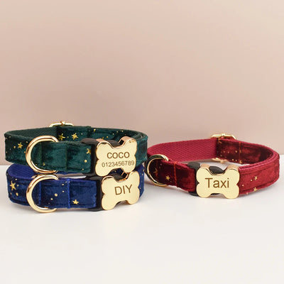 Customizable Dog Collar - Free Engraving