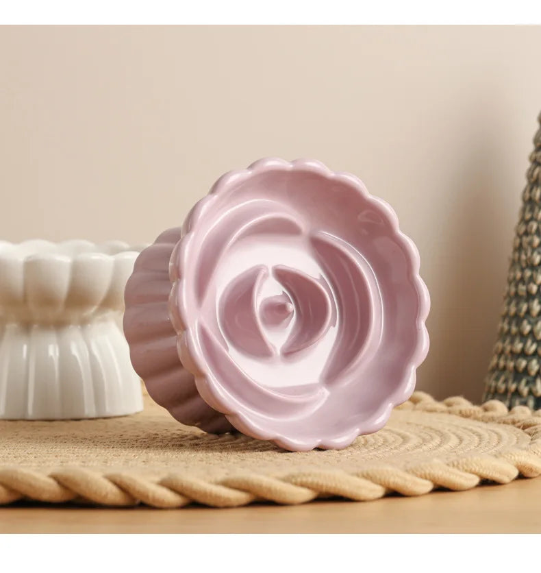 Petal Bloom Dog Puzzle Feeder