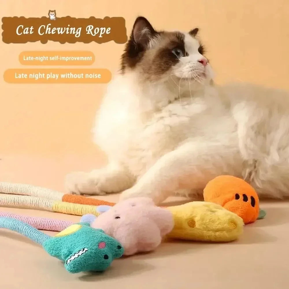 Paw & Play Rope Cat Toy