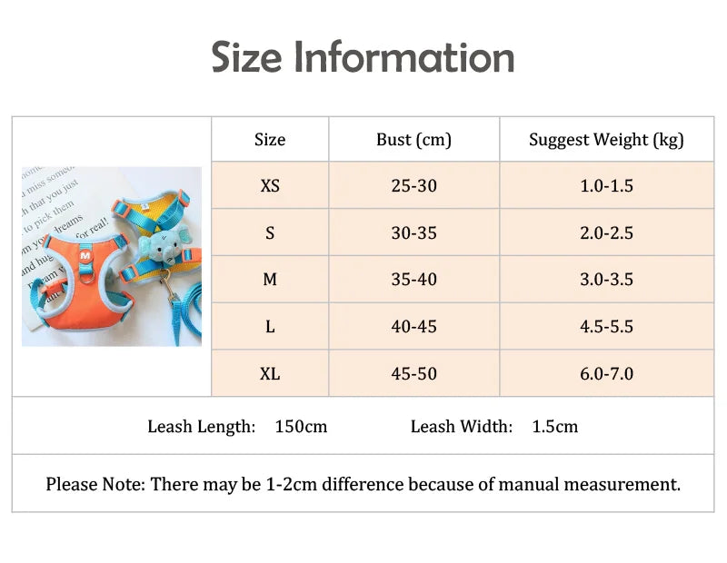 Sweet Creature Leash & Harness Set