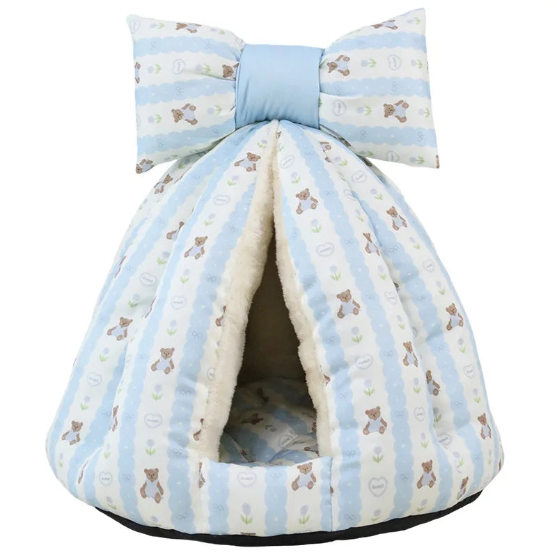 Darling Bow Cat Bed